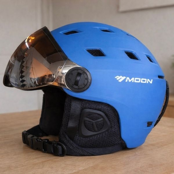 Kask Narciarski MOON Visor Blue