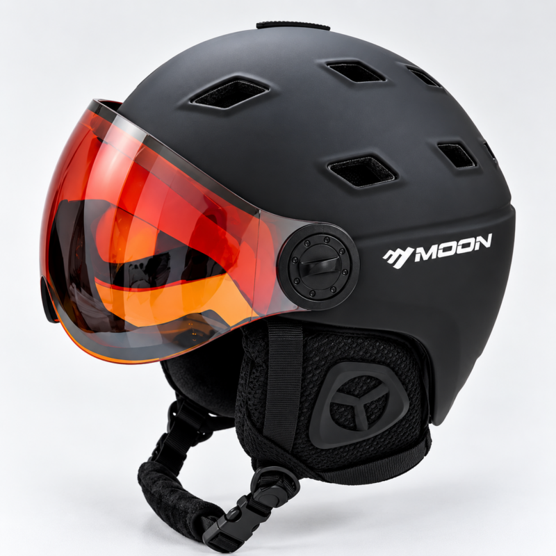 Kask Narciarski MOON Visor BLACK